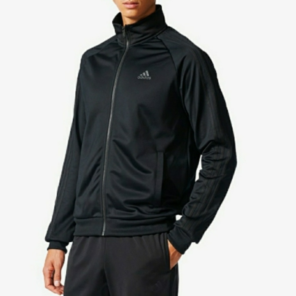 Adidas 3 Stripes Tricot Track Jacket Sz XLT